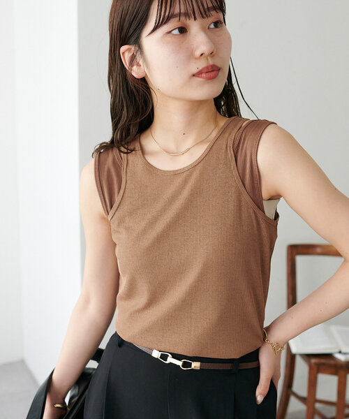 Discoat（ディスコート） タンクトップ ノースリーブ 「新色追加/WEB