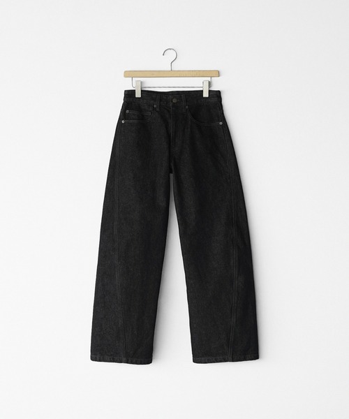 WYM LIDNM ワイドパンツ ジーンズ VINTAGE WASHED CURVED DENIM メンズ