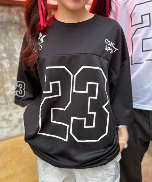 tシャツ ipugo/イプゴ ユニセックス 23ロゴ ゲームシャツ レディース メンズ ipugo tシャツ ipugo/イプゴ ユニセックス 23ロゴ ゲームシャツ