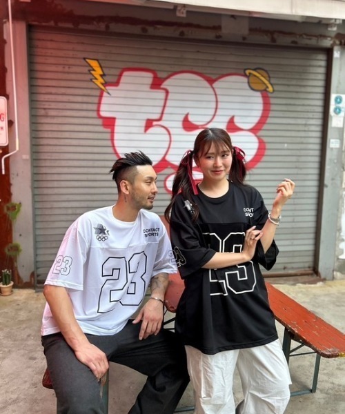 tシャツ ipugo/イプゴ ユニセックス ゲームシャツ レディース メンズ ipugo tシャツ ipugo/イプゴ ユニセックス 23ロゴ ゲームシャツ