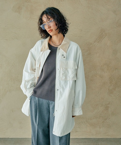 LEPSIM（レプシィム） ニット セーター 14ゲージワイドボートネック