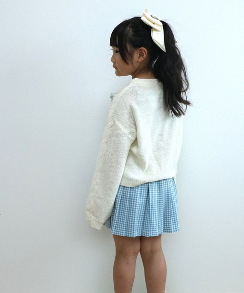SOOR PLOOM キッズ　ニットスカート LAST ONE【40%off】Soor Ploom（ソーアプルーム）／MAVIS SKIRT