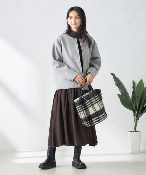 a.v.v（アー・ヴェ・ヴェ） ジャケット ノーカラージャケット ノー