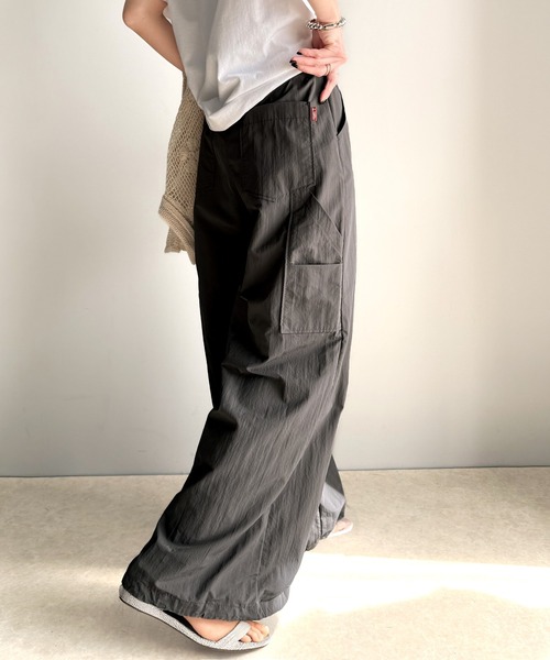 Java パンツ ジャバ別注」ワイドな今っぽシルエットメンズライク裾