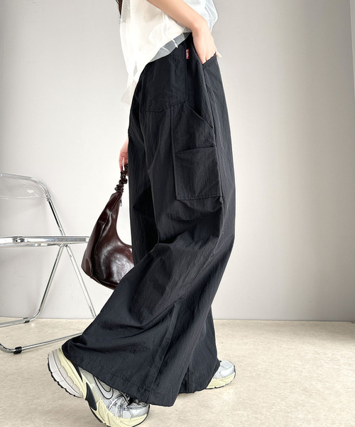 Java パンツ ジャバ別注」ワイドな今っぽシルエットメンズライク裾