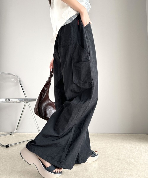 Java パンツ ジャバ別注」ワイドな今っぽシルエットメンズライク裾