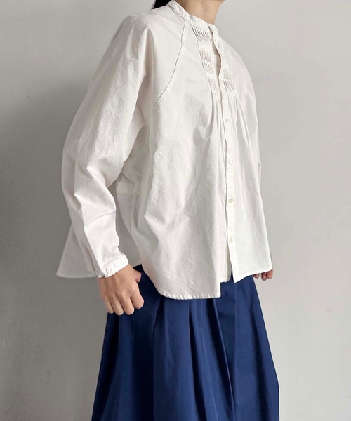 タンタン購入vent blanc/ ヴァンブランカットソー vent blanc（ヴァンブラン） ブラウス シャツ キャンバスダック