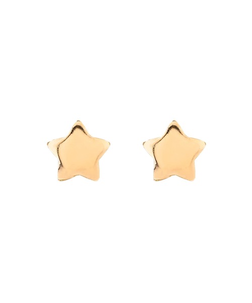 ピアス スターミニピアス「K10」 レディースの画像