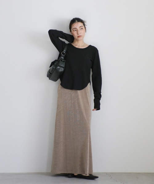 select MOCA（セレクトモカ） tシャツ ホックデザインバックオープン