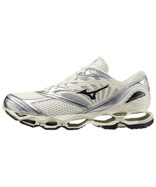 Mizuno ランニングシューズ シルバー MIZUNO スニーカー MIZUNO/ミズノ レディース クッション