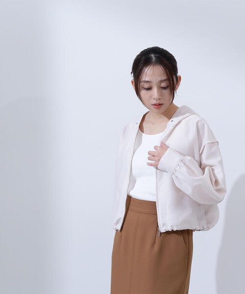 FENNEL シアーブルゾン♡新品未使用 for/c ブルゾン アウター 撥水ナイロンシアーブルゾン
