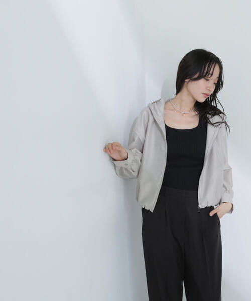 FENNEL シアーブルゾン♡新品未使用 for/c ブルゾン アウター 撥水ナイロンシアーブルゾン