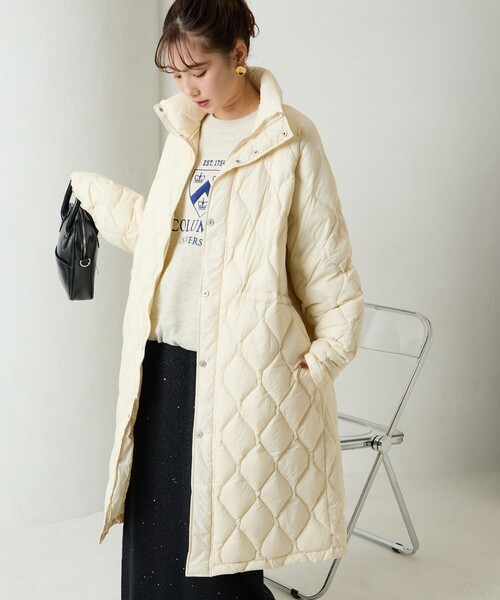 TAION EXTRA ロングダウンホワイト 美品】TAION EXTRA ロングダウンホワイト 【公式通販】