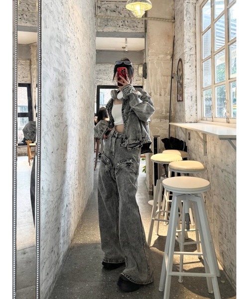 DEVICE（デバイス） デニムジャケット gジャン ヴィンテージ