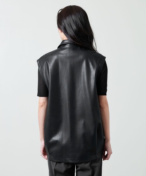 marw ユナイテッドアローズ　レザーベスト MARW UNITED ARROWS（マルゥ ユナイテッドアローズ）の「＜MARW