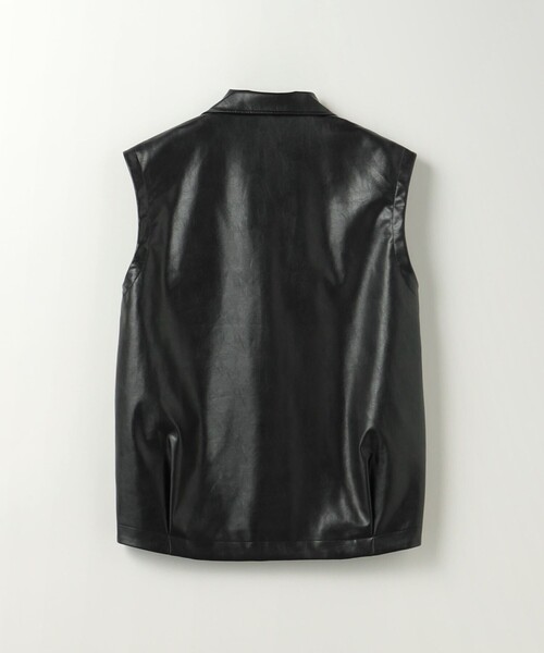 marw ユナイテッドアローズ　レザーベスト MARW UNITED ARROWS＞レザーライク ベスト