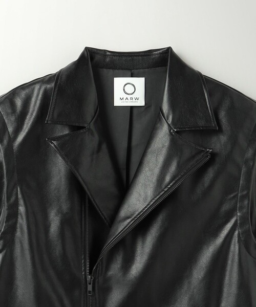 marw ユナイテッドアローズ　レザーベスト MARW UNITED ARROWS（マルゥ ユナイテッドアローズ）の「＜MARW