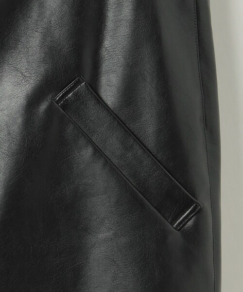 MARW UNITED ARROWS ベスト ジレ 「MARW ARROWS」レザーライク
