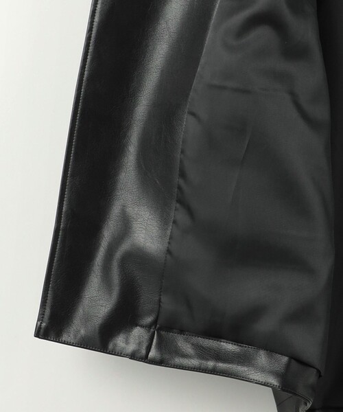 MARW UNITED ARROWS ベスト ジレ 「MARW ARROWS」レザーライク