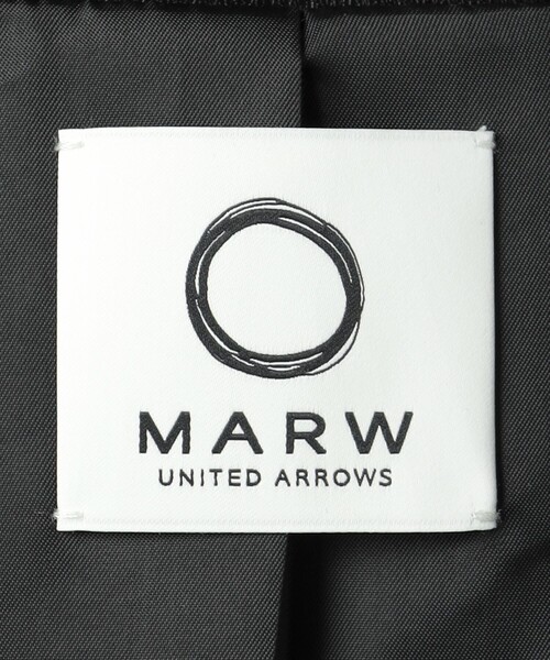 MARW UNITED ARROWS ベスト ジレ 「MARW ARROWS」レザーライク