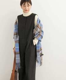 「URBAN RESEARCH DOORS」 オールインワン SMALL グレー レディースの画像4