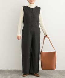 「URBAN RESEARCH DOORS」 オールインワン SMALL グレー レディースの画像6