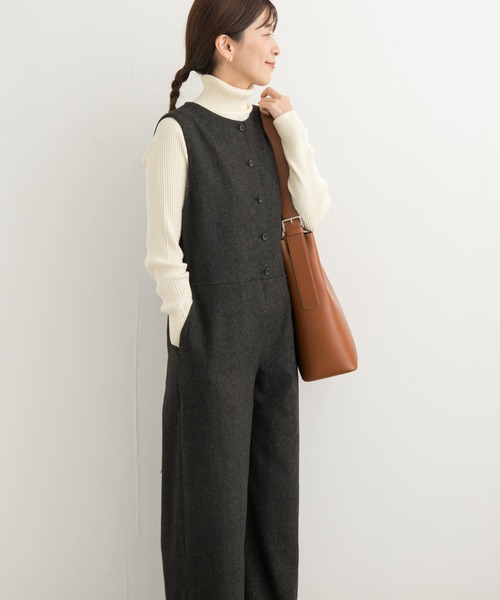 「URBAN RESEARCH DOORS」 オールインワン SMALL グレー レディース_画像8