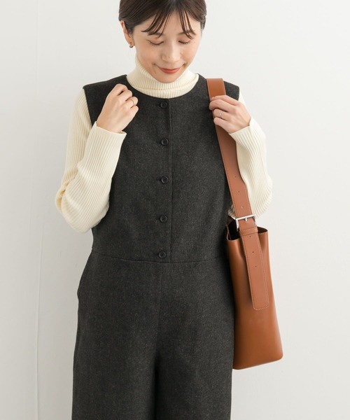 「URBAN RESEARCH DOORS」 オールインワン SMALL グレー レディース_画像9