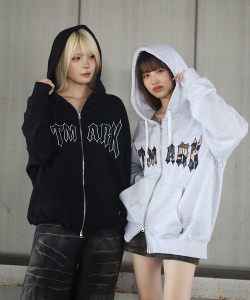 ATMARK パーカー 「2サイズ展開 / UNISEX 」オールドイングリッシュ