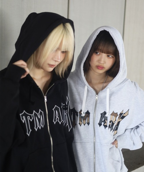 ATMARK パーカー 「2サイズ展開 / UNISEX 」オールドイングリッシュ 