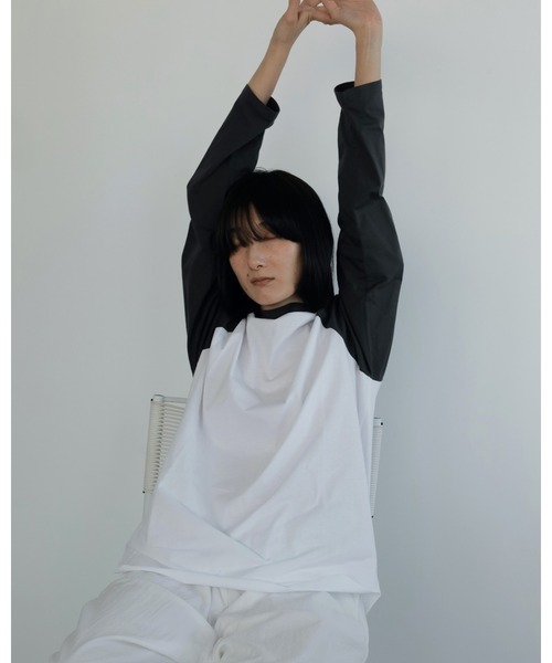 トップス anuke Raglan Over T-shirts 25SS anuke tシャツ Raglan Over T-shirts レディース : ZOZOTOWN