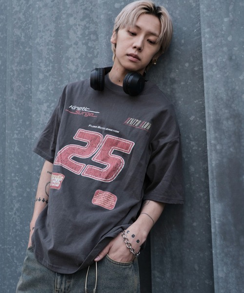 WEGO tシャツ WEGO/「25年春夏新作」ヴィンテージライク