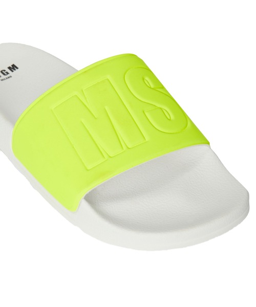 MSGM サンダル ロゴ シャワーサンダル スポーツ ラバー スポサン MSGM エムエスジーエム サンダル シャワーサンダル スポーツ