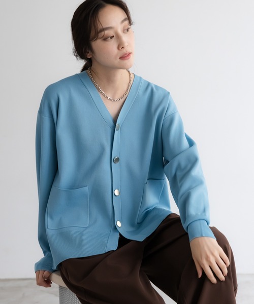 Elura（エルーラ） カーディガン 「WEB限定カラー」もっちり立体