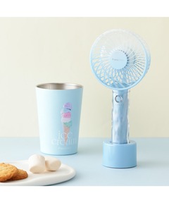 「2025年モデル」フレ ハンディファン ウェーブ 充電式 扇風機
