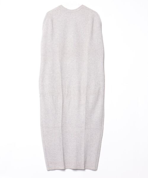 DRAWER（ドゥロワー） ニットワンピース 2 グレー レディース