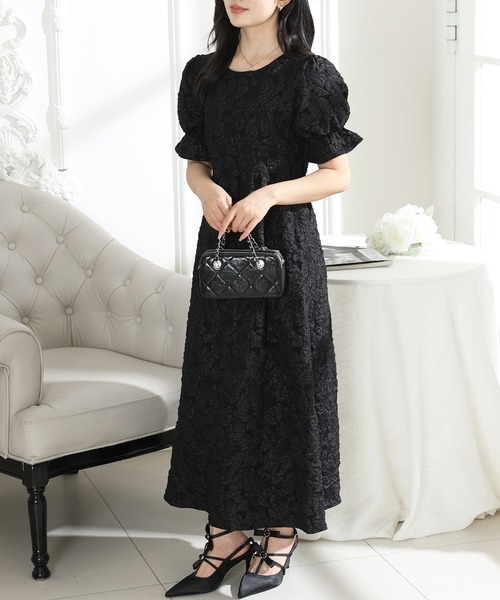 Lace Ladies（レースレディース） ワンピース 半袖 フラワー