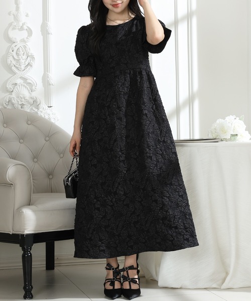 Lace Ladies（レースレディース） ワンピース 半袖 フラワー