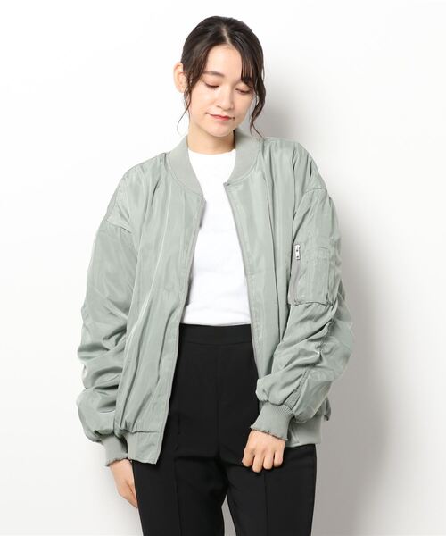 GYDA（ジェイダ） ブルゾン FREE グリーン レディース : ZOZOTOWN