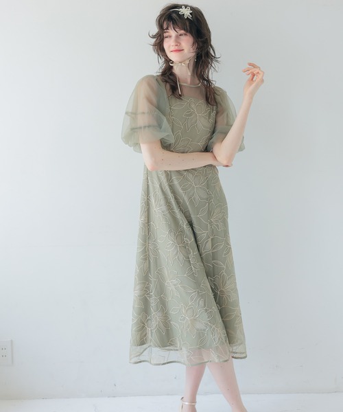 新品　今季　ニアナ　ドリードール　Dorry Dollリリーパターンレースドレス Dorry Doll ドレス リリーパターンレースドレス : ZOZOTOWN Yahoo!店