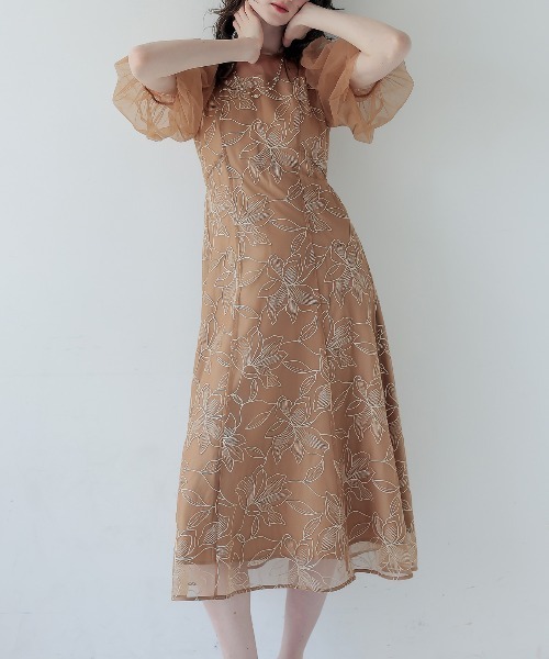 ★新品タグ付き★ドリードール　リリーパターンレースドレス　結婚式　パーティー Dorry Doll（ドリードール） ドレス リリーパターンレースドレス