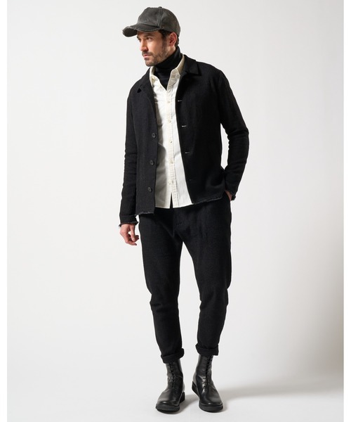 wjk ホワイト＆ブラック2色セット　B.D shirt 長袖シャツ wjk ホワイト＆ブラック2色セットB.D shirt 長袖シャツ