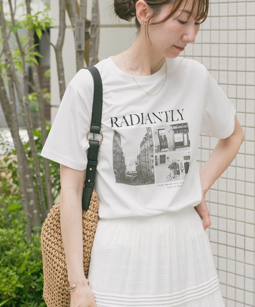 ITEMS URBANRESEARCH tシャツ フォトプリントTシャツ レディース