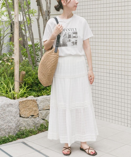 tシャツ 「WEB限定」フォトプリントトップス レディース HER CLOSET tシャツ 「累計1万枚販売突破！」WEB限定フォト