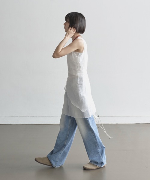 最終値下げ2WAY Shaggy Check Maxi One Piece 38 セール】2WAYシャギーチェックマキシワンピース/2WAY Shaggy