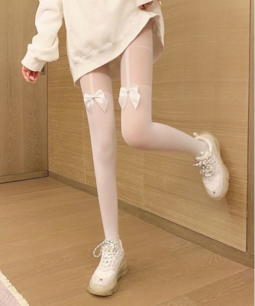 BURNER（バーナー） タイツ 「OKUOKU 0909」レースタイツ ストッキング