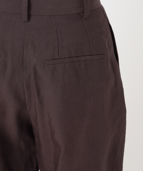 VERMEIL par iena パンツ オーバークロスタックパンツ