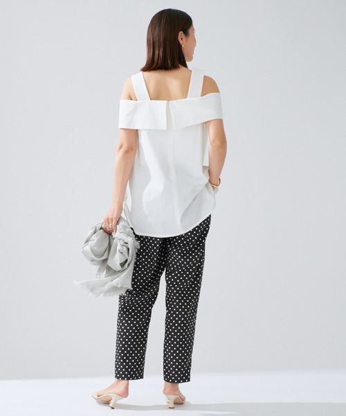 専用　VERMEIL par IENA ドット リネン　パンツ VERMEIL par iena パンツ ドットパンツ レディース : ZOZOTOWN