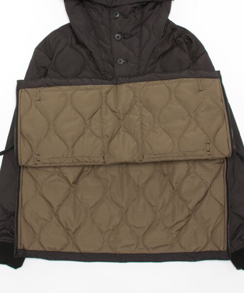 「TAION」 ダウンジャケット 2 セージグリーン メンズ_画像3