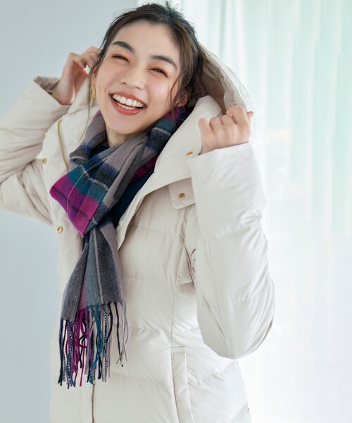 「ANY」 ストール F ベージュ レディース_画像7